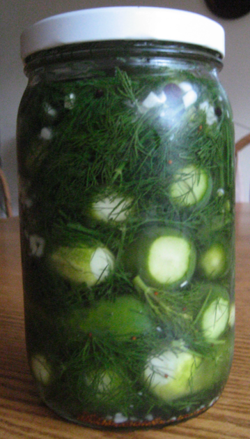 Recipes of extra sour pickles